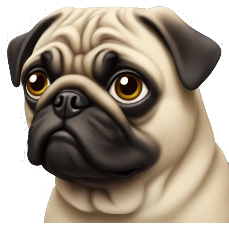 Pug emoji