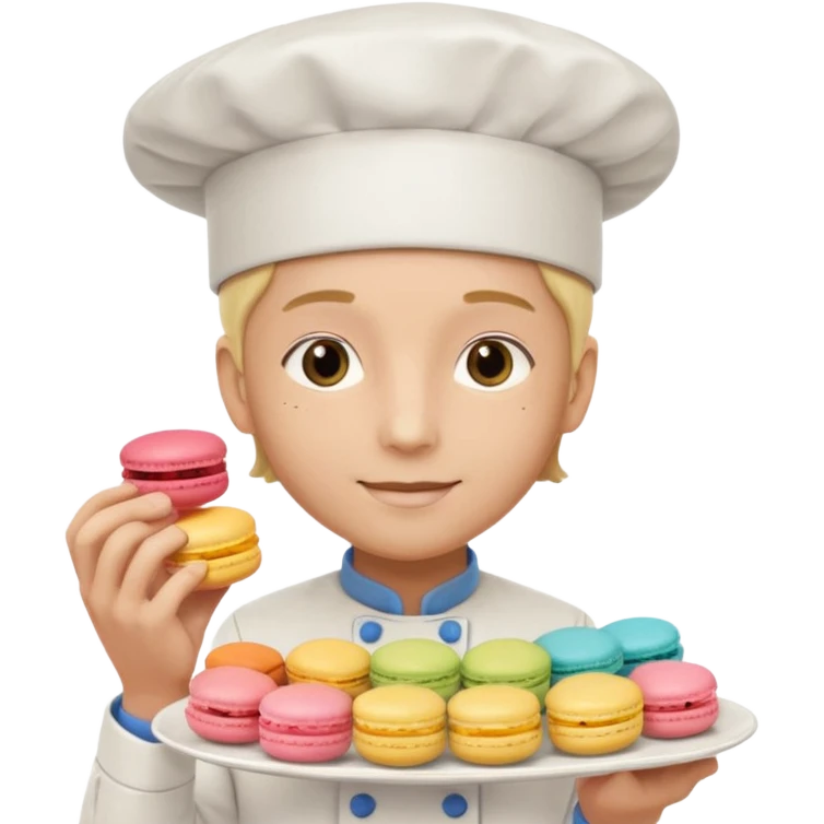 cuisinier de macaron emoji