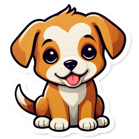 Sweet puppy  emoji