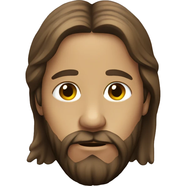 Jesus on cross emoji