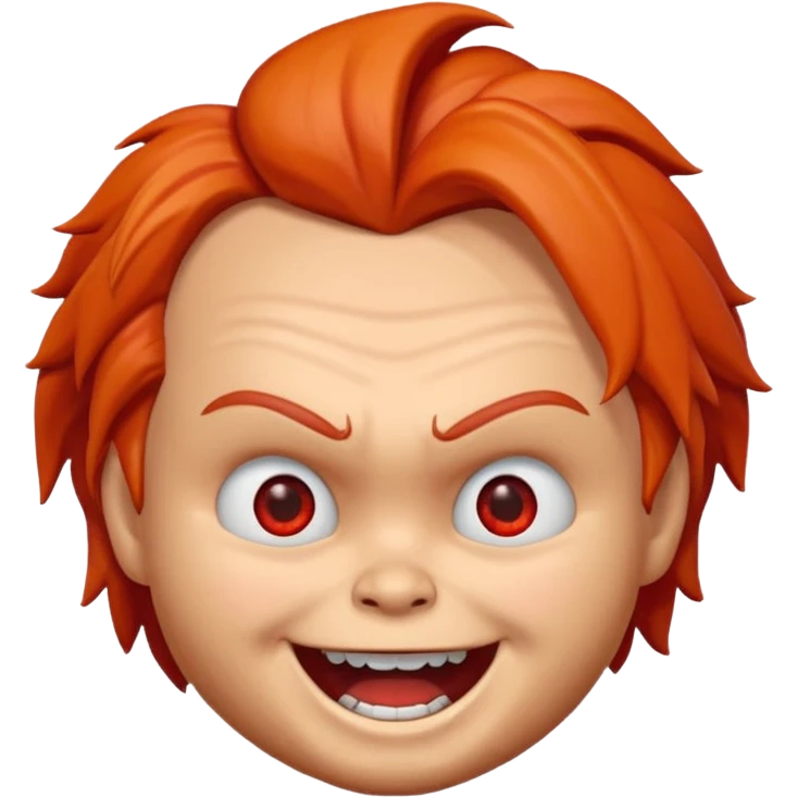 Un emojin de chuky emoji