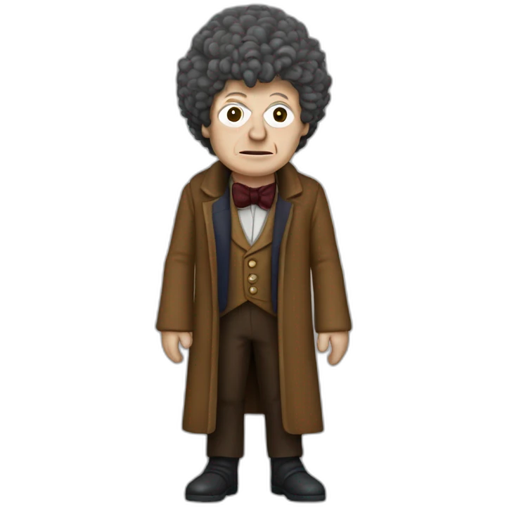 tom baker as dr who in star wars emoji