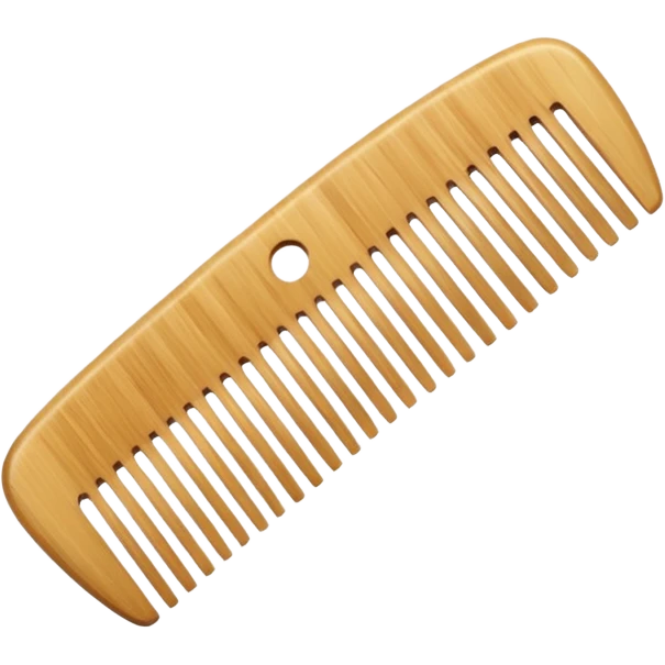 bamboo comb emoji