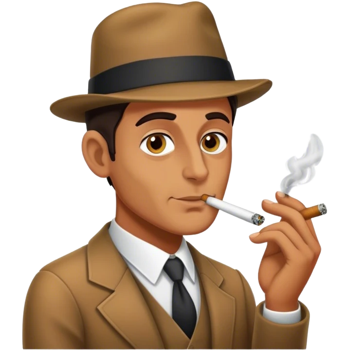jewish man smoking emoji