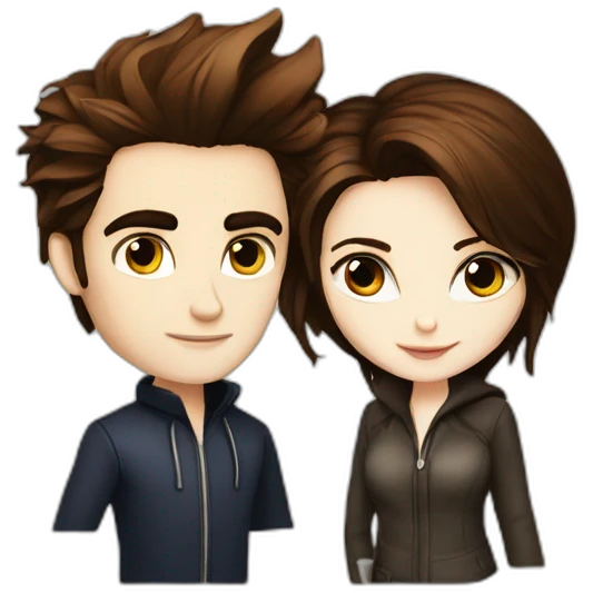 edward cullen and bella swan emoji
