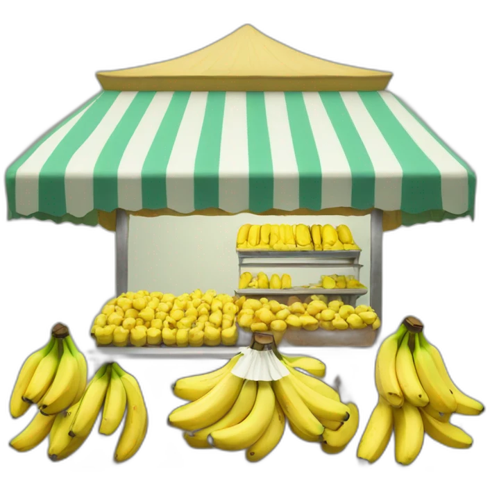 Banana stand emoji