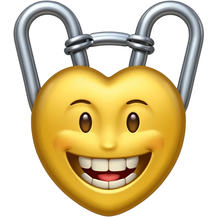 Emoji con dientes de oro y cadenas de oro emoji