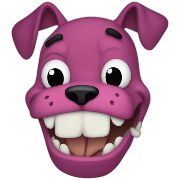 Courage the Cowardly Dog emoji