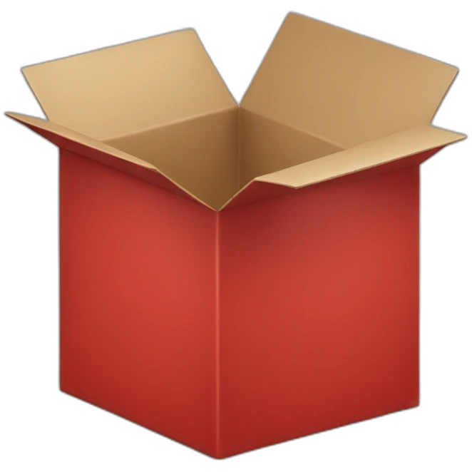 open box red emoji