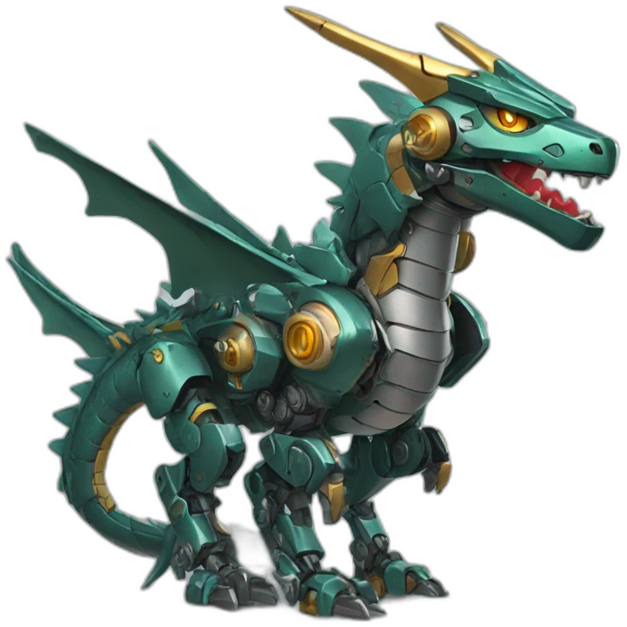 mecha dragon emoji