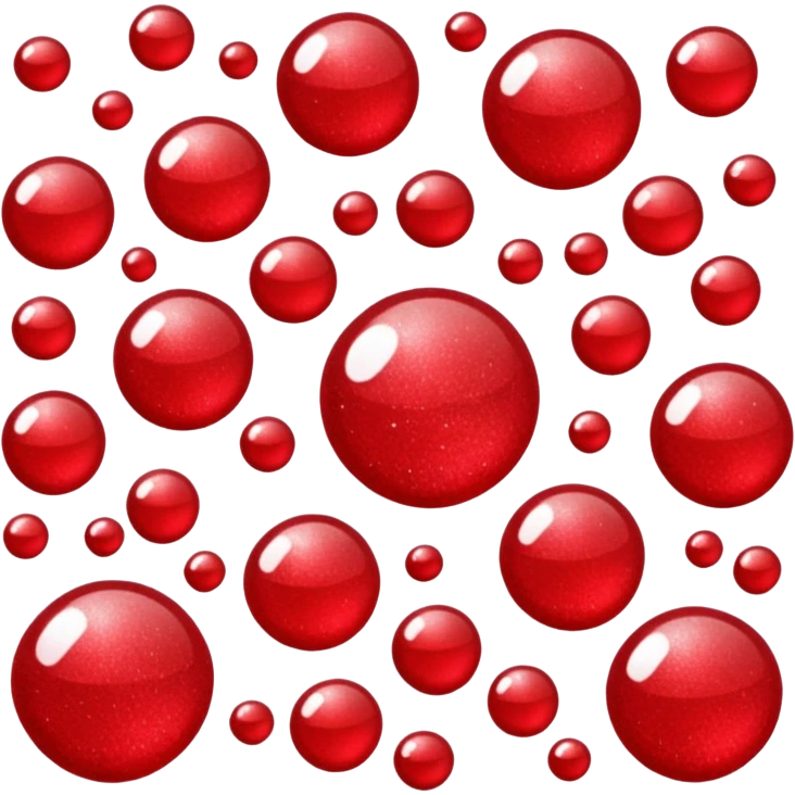 red glitter role emoji