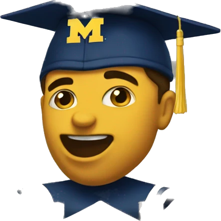 University of Michigan  emoji