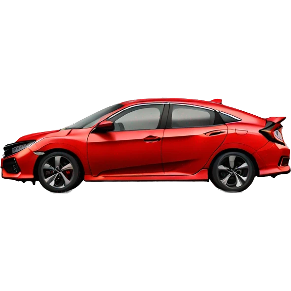 Red Honda civic emoji