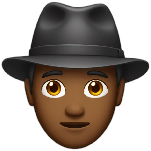 man with hat emoji