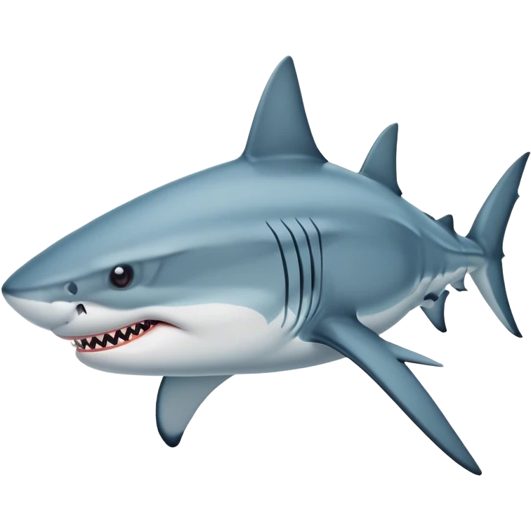 Tiger shark emoji