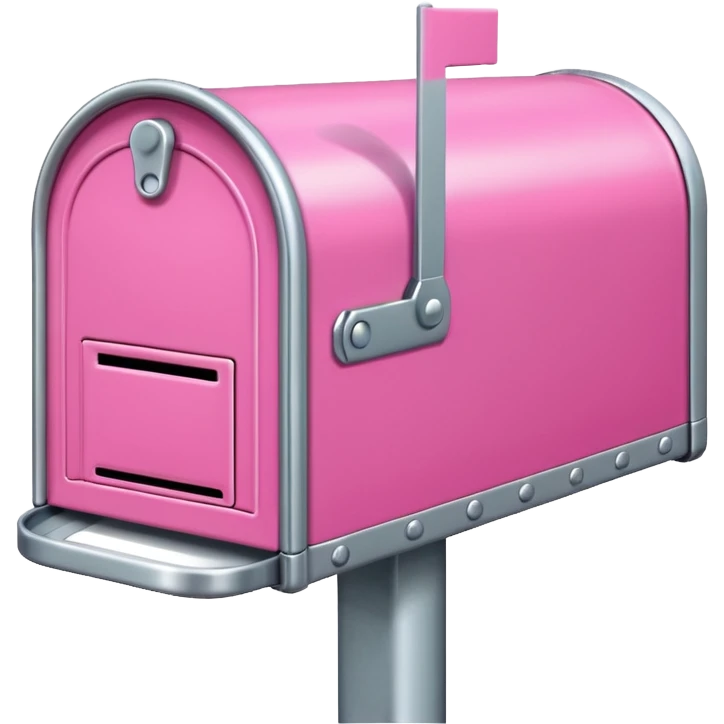 pink unified mailbox emoji