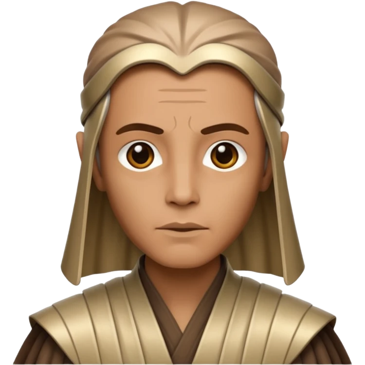 An artifically intelligente Jedi emoji