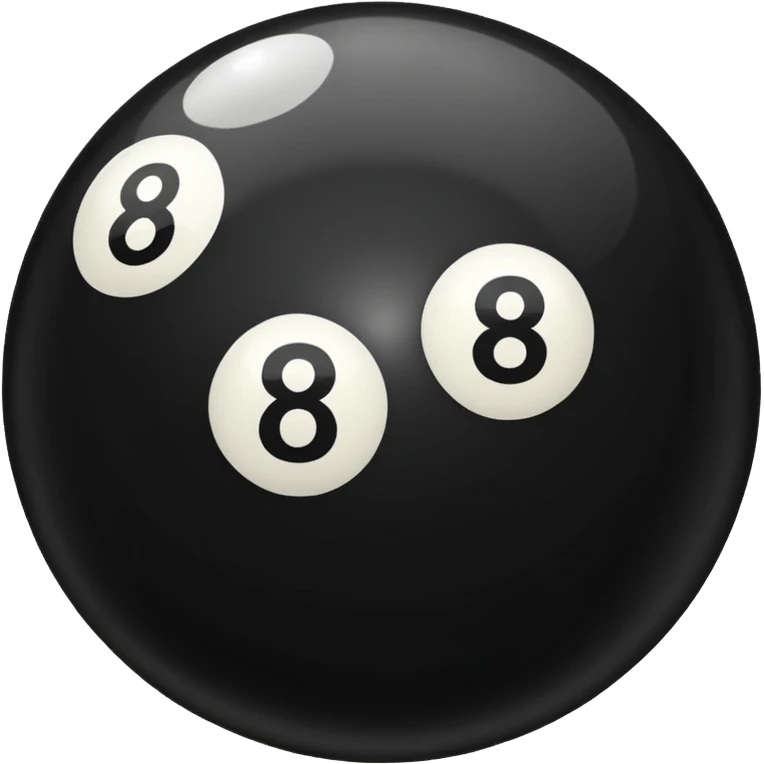 eight ball (billards) emoji
