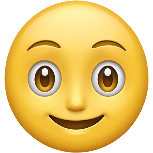 raised eyebrow emoji but with a smile emoji