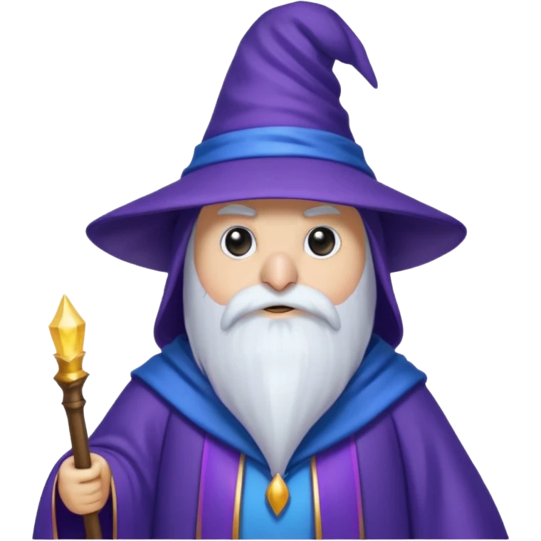 Penguin Wizard emoji