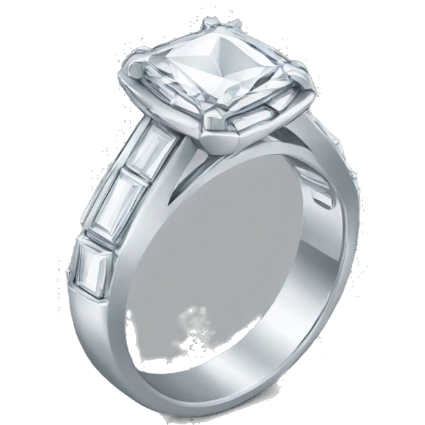 Man engagement ring emoji