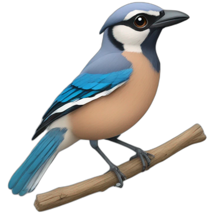 Eurasian jay emoji