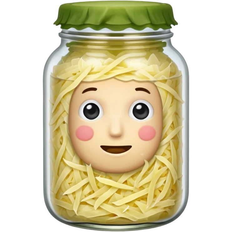 saurkraut but bigger emoji