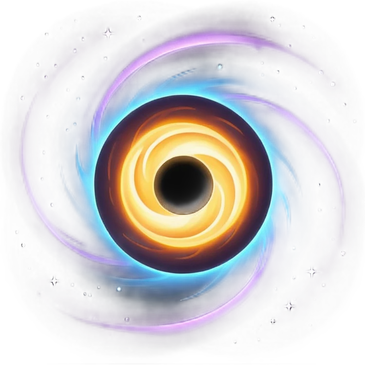 Black hole emoji