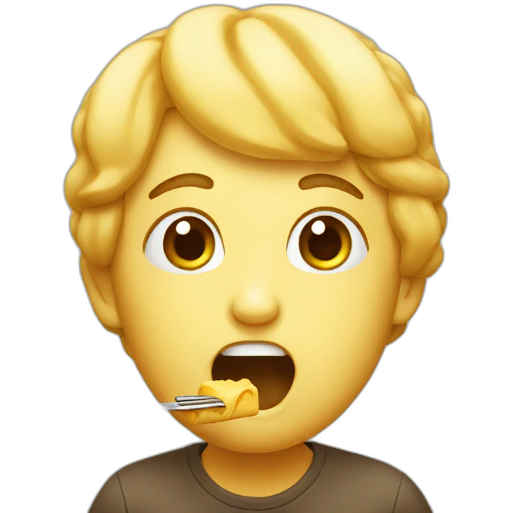Eating  emoji