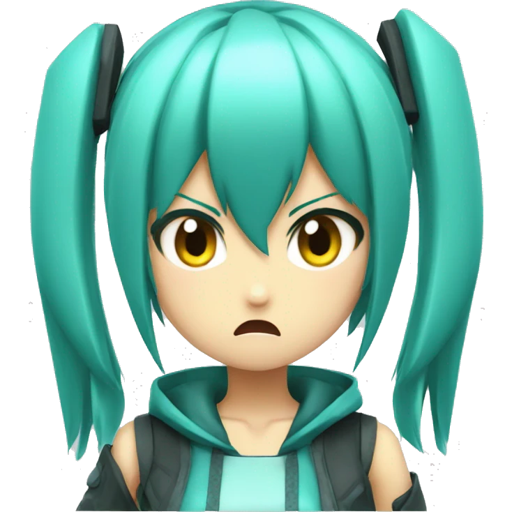 hatsune miku angry emoji