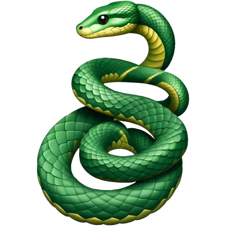 Hogwarts Slytherin snake emoji