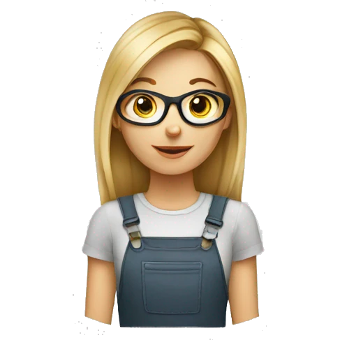 web designer girl german emoji