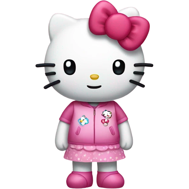hello kitty full body emoji