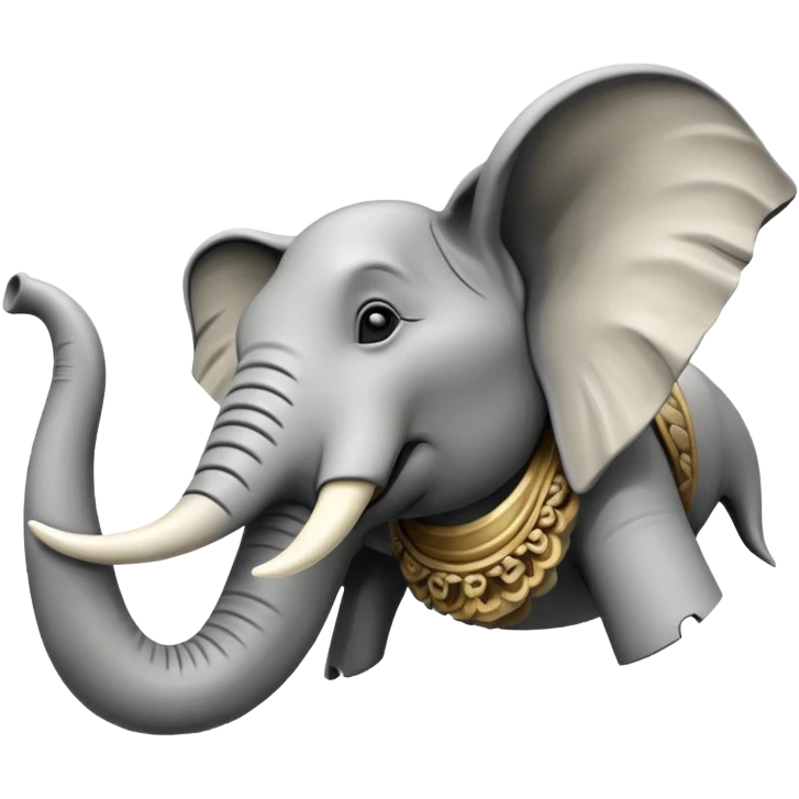Figure de proue éléphant emoji