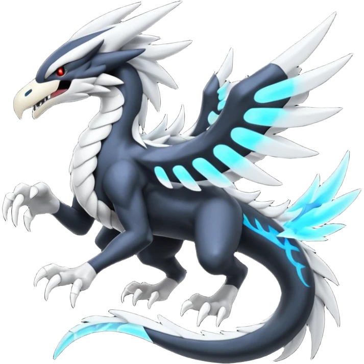 Silvally-Nargacuga-Venom-Zekrom-fusion emoji