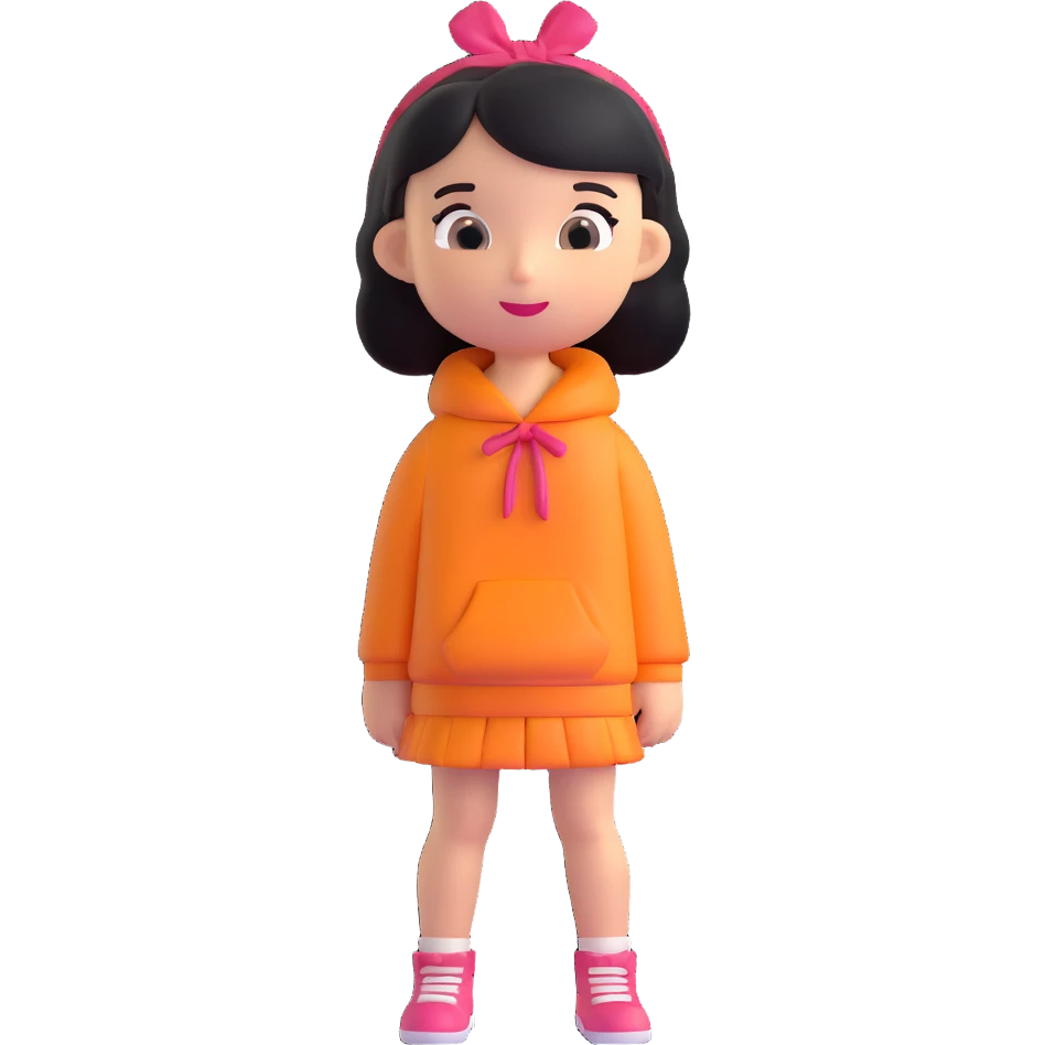 girl character emoji