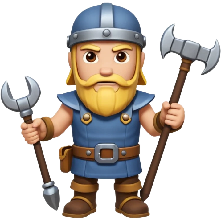 A Mechanic tool In A Clash Of Clans and medival Aesthetic  emoji