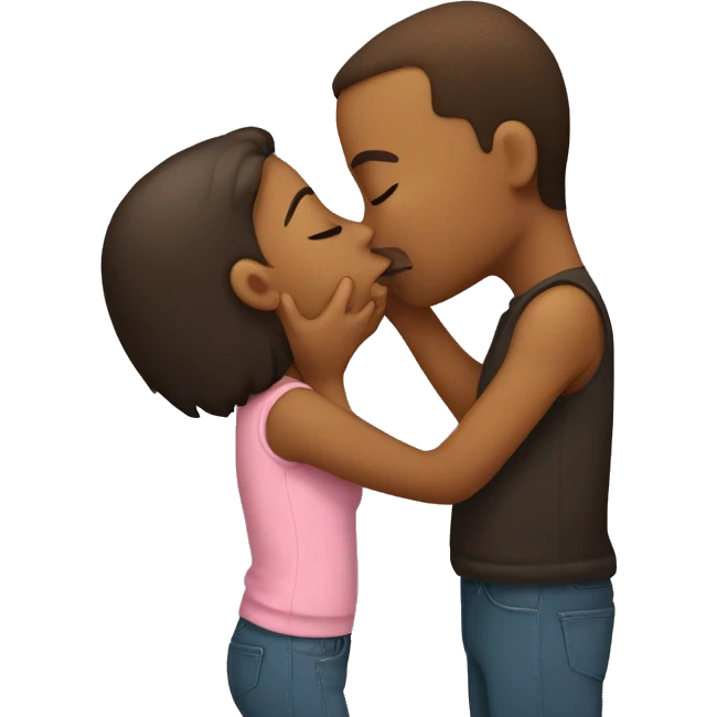 kissing emoji