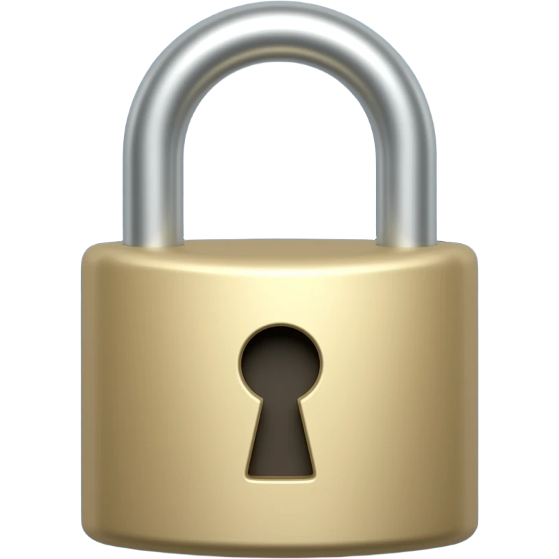 make me a lock emoji with attractive and simple background clolour which is dark blue emoji