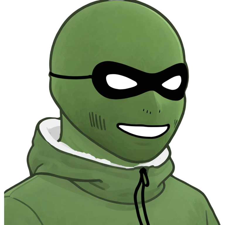 Boy with ski mask  emoji
