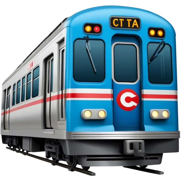 chicago cta train emoji
