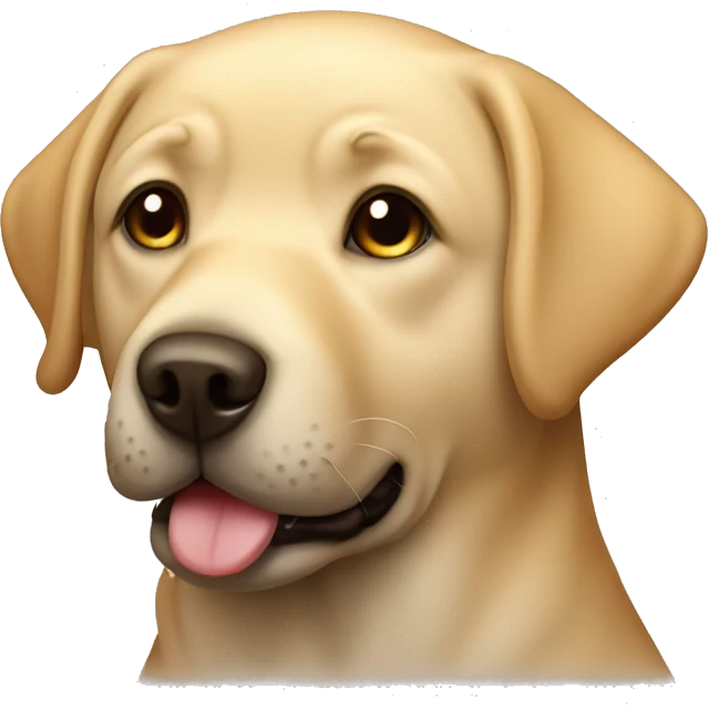 chubby labrador emoji