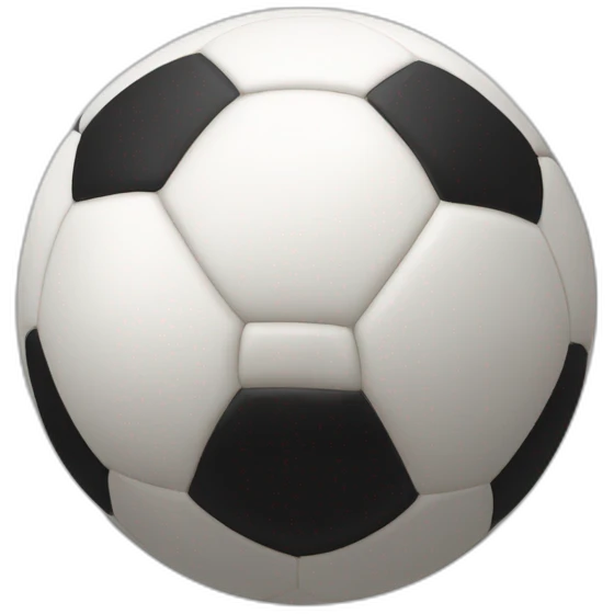 polyurethane foam kicking soccer ball emoji