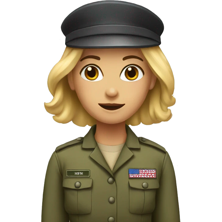 army girl emoji