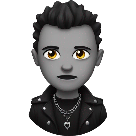Goth emoji