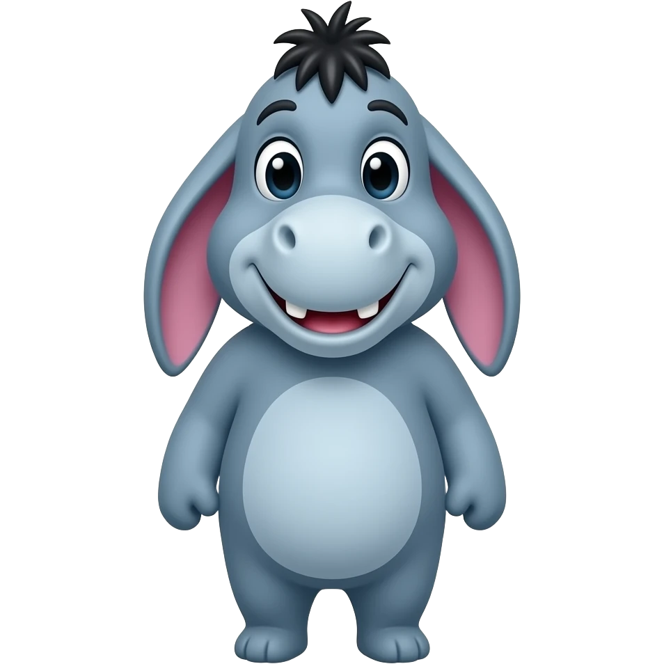 eeyore happy emoji