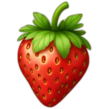strawberry emoji