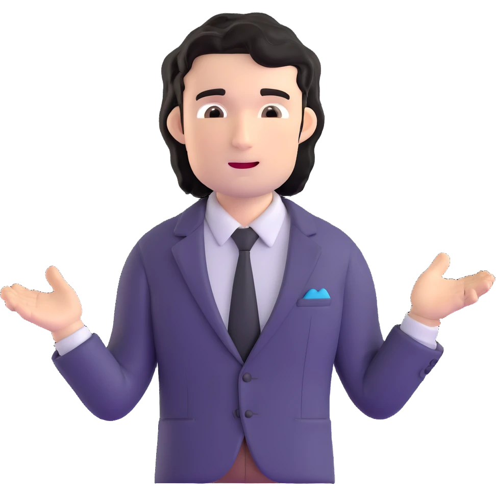 Business strategist with black wavy hair, stubble, chiseled face, wearing blazer and button-up shirt, leading a dynamic leadership workshop, engaging with a circle of participants, energetic teaching pose emoji