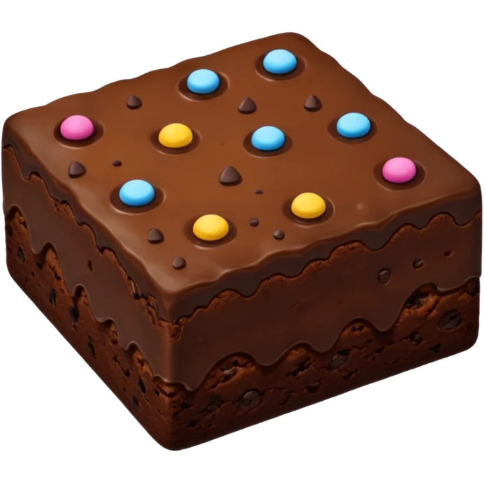 brownie
 emoji