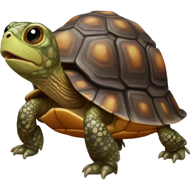 Ornate Box turtle emoji